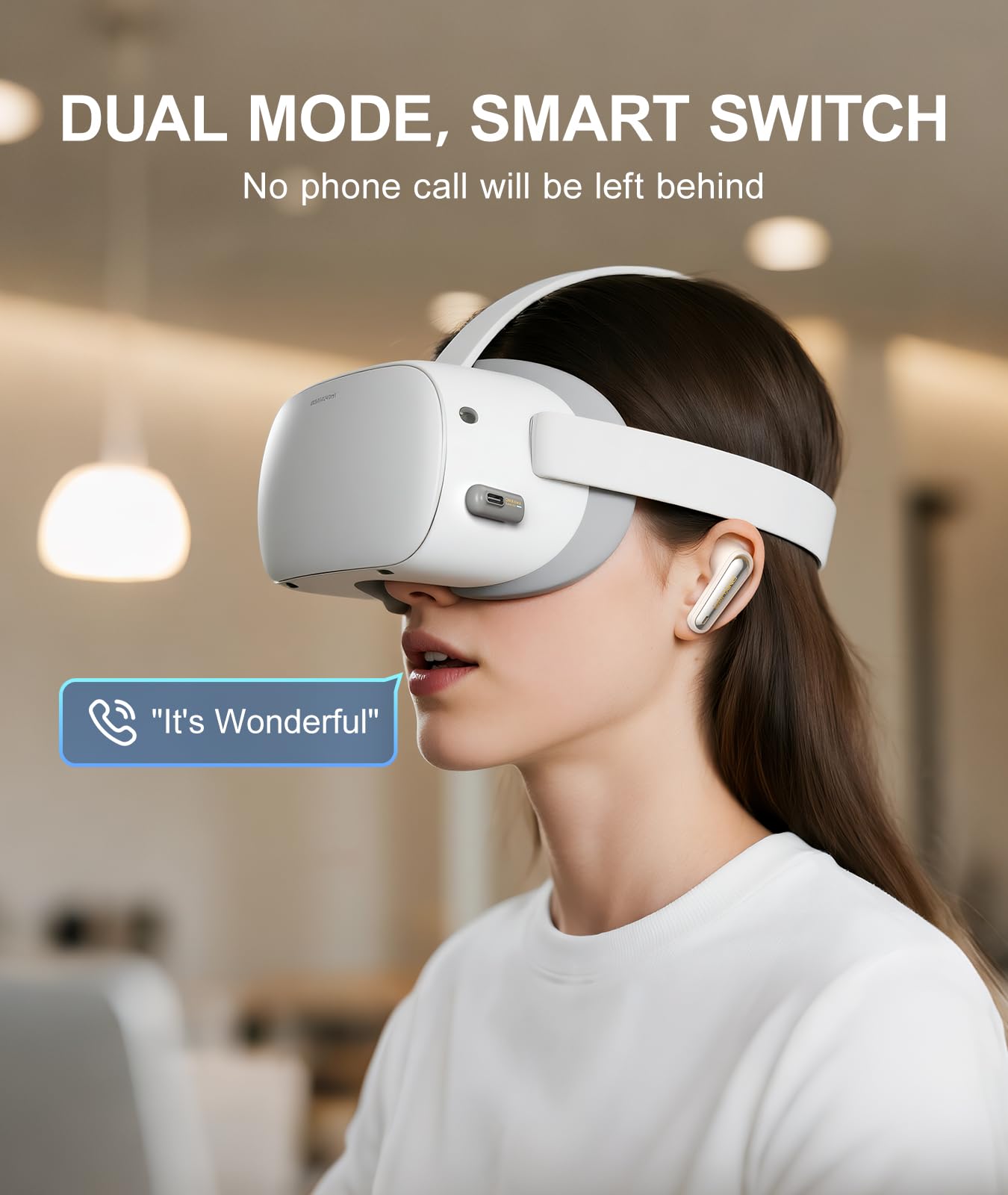 Wireless Active Noise Cancelling Gaming Earbuds-Dongle rechargeable-20ms Ultra-Low Latency, Dual-Mode 2.4GHz & Bluetooth 5.3, Hi-Fi Sound for PS5…