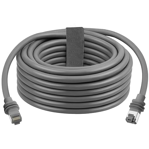 XRDS -RF Starlink Gen 3 Ethernet Cable 30FT, 26AWG Pure Copper Core Starlink Cable CAT6 Network Cable with Double Shielding - Compatible…