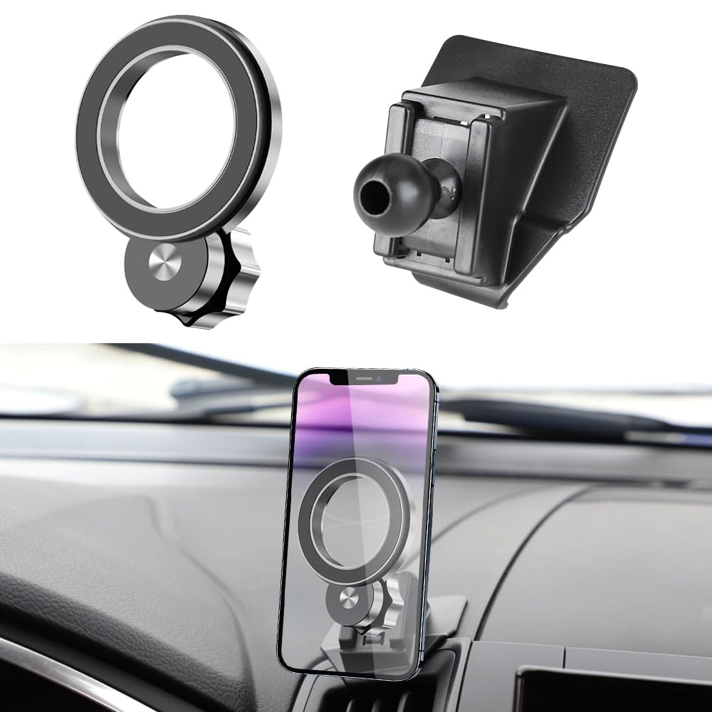 JIEZMO Car Magnetic Phone Mount for Ford Edge 2015 2016 2017 2018 2019 2020 2021 2022 2023 2024 Auto Interior Accessories Best Cellphone Holder Mobile