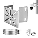 CTXSumTec Stainless Steel Corner Mount for SoloCam S340 | Rust-Proof Exterior Pole Column Wall Bracket for PTZ & Solar Security Cameras | 90° Angle