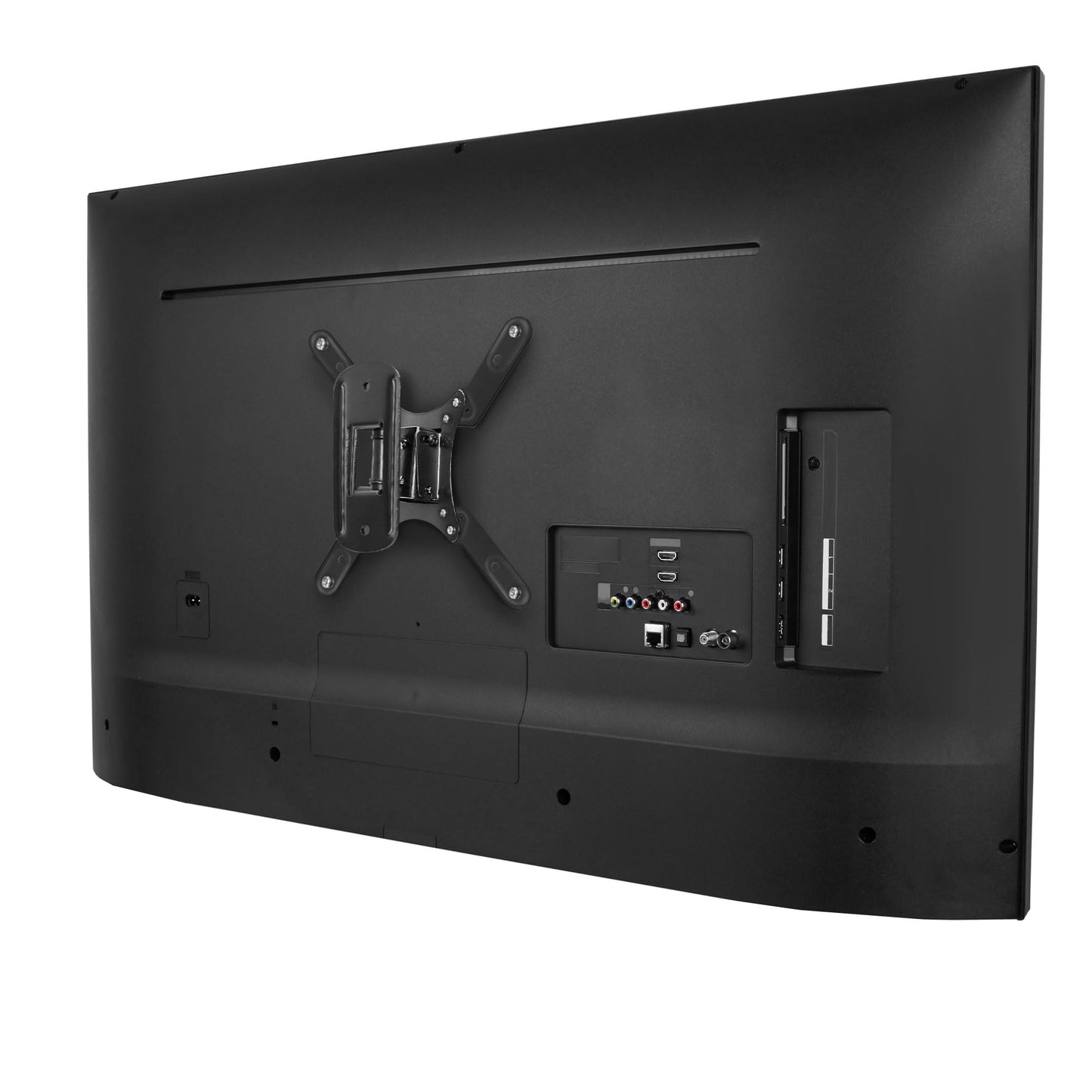 Mount-It! TV Wall Mount for Small to Mid Size TVs, Fits 32 to 50 Inch Screens, 75 100 200 mm VESA Compatible, Low-Profile Slim Design with Tilting