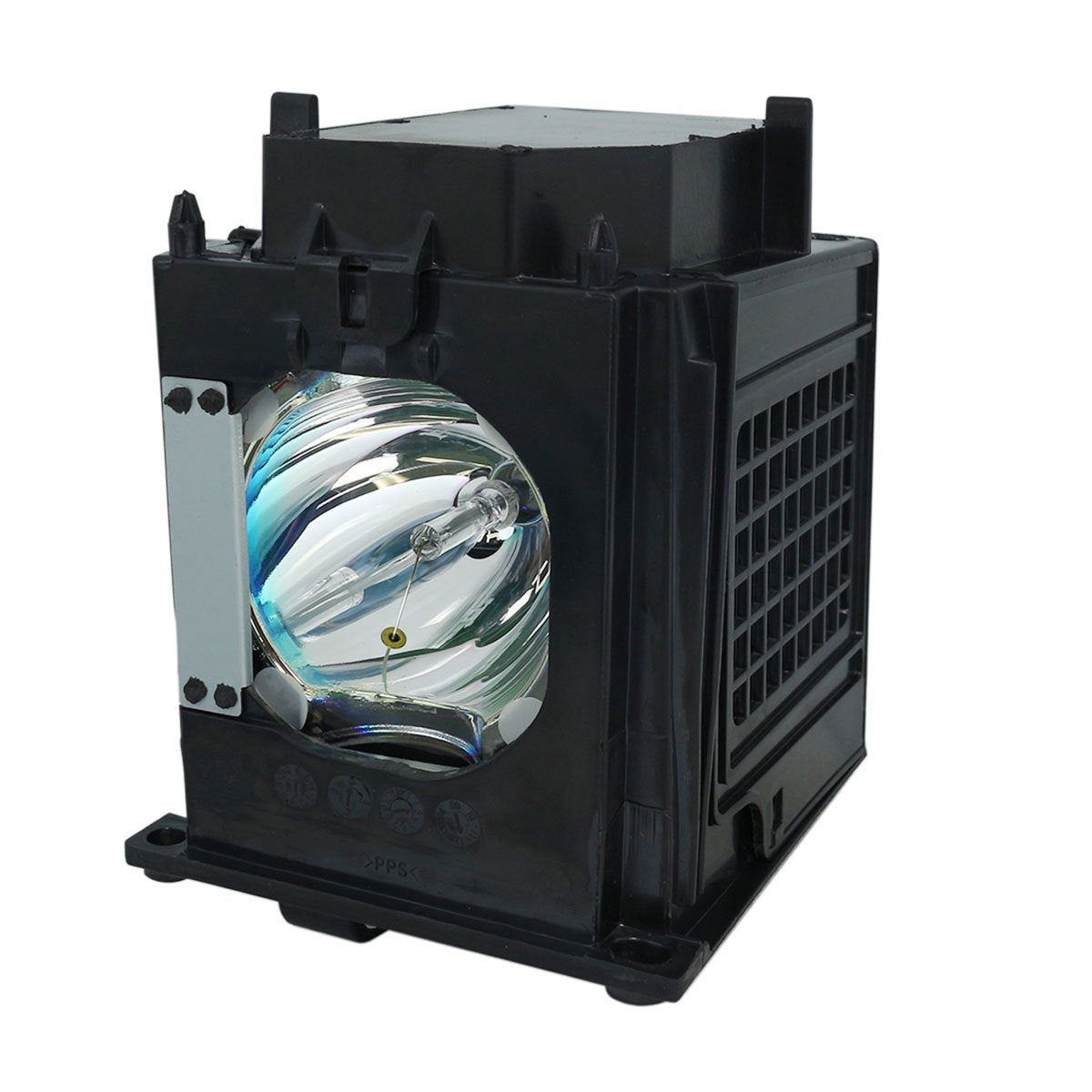 Jaspertronics™ OEM Lamp & Housing for The Mitsubishi WD-65731 TV with Philips Bulb Inside - 1 Year Warranty