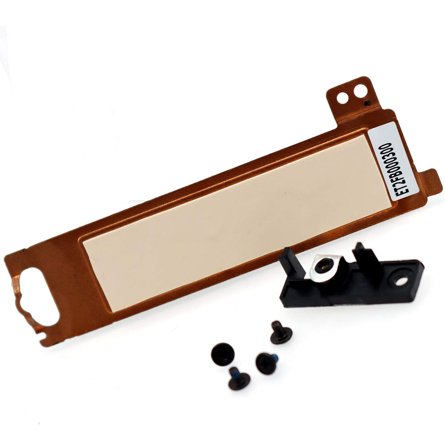 Deal4GO 2280 M.2 SSD Hard Drive Heat Shield w/Support Bracket 85J62 085J62 Replacement for Dell Latitude 5400 5401 5410 5500 5501 5502 Precision 3540