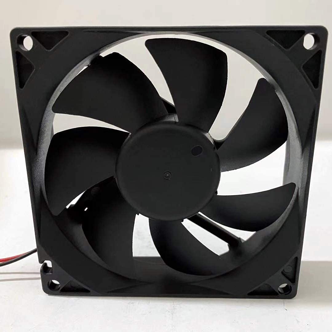 PY-9225H12S 12V 90mm Fan PY-9225H12S 12V 0.35A 90×25MM 2-pin Cooling Fan