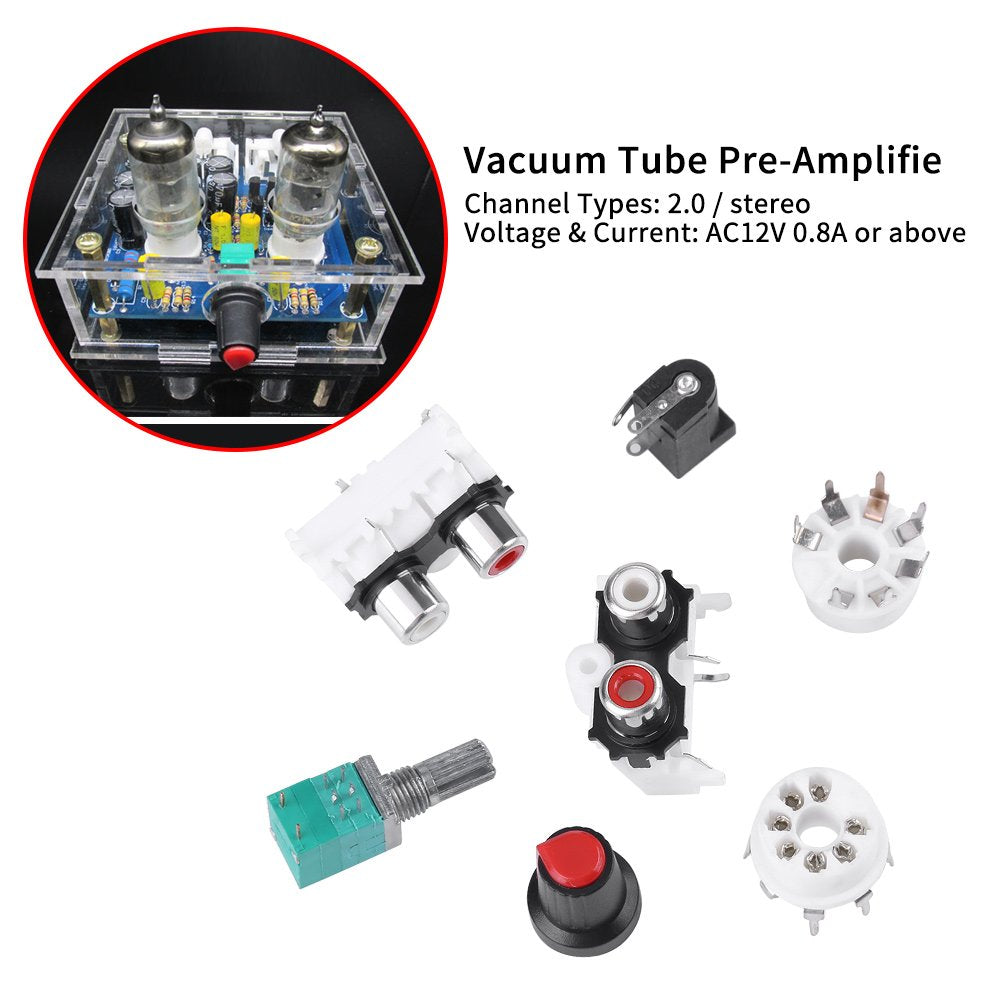 Musical Fidelity Tube Amplifier Kit - 2.0 / Stereo Tube Amp with 5.5x2.5 Power Interface Plug