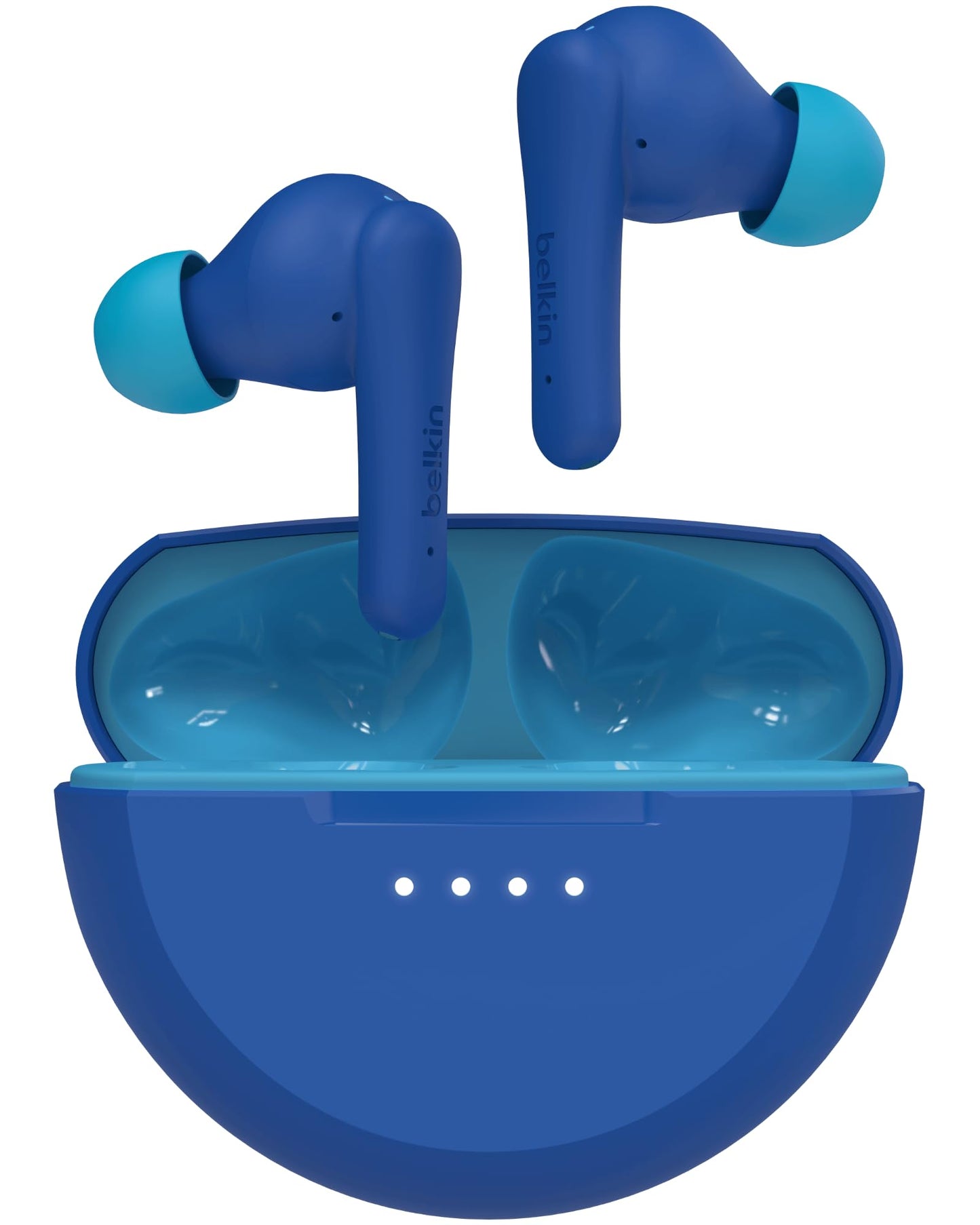 Belkin SoundForm Nano 2 Bluetooth Earbuds for Kids with Built-in Microphone, 28H Battery Life, Safe 85dB Volume, IPX5 Water Resistance - Kids