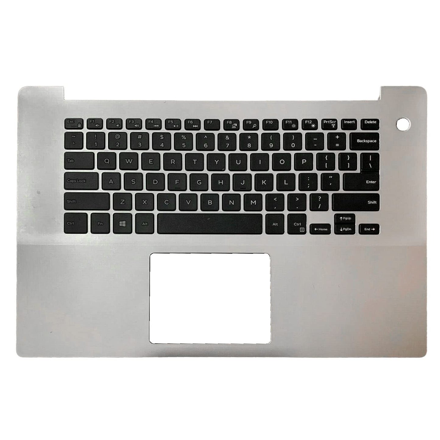 Replacement for Dell 15 5580 5585 5588 Laptop Upper Case Palmrest Non-Backlit Keyboard Assembly Part K8HH4 0K8HH4 Top Cover Sliver