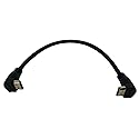zdyCGTime 1 Feet HDMI Up to Up Angle 90 Degree Vertical Right Cable -Supports 4K@60Hz, High Speed, HDMI 2.0 Ready - UHD, Ethernet & Audio Return