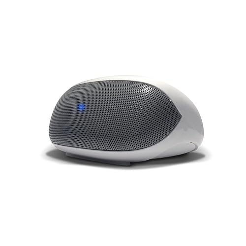 AT&T BTS01-WH Portable Wireless Bluetooth Speaker with Mic - White
