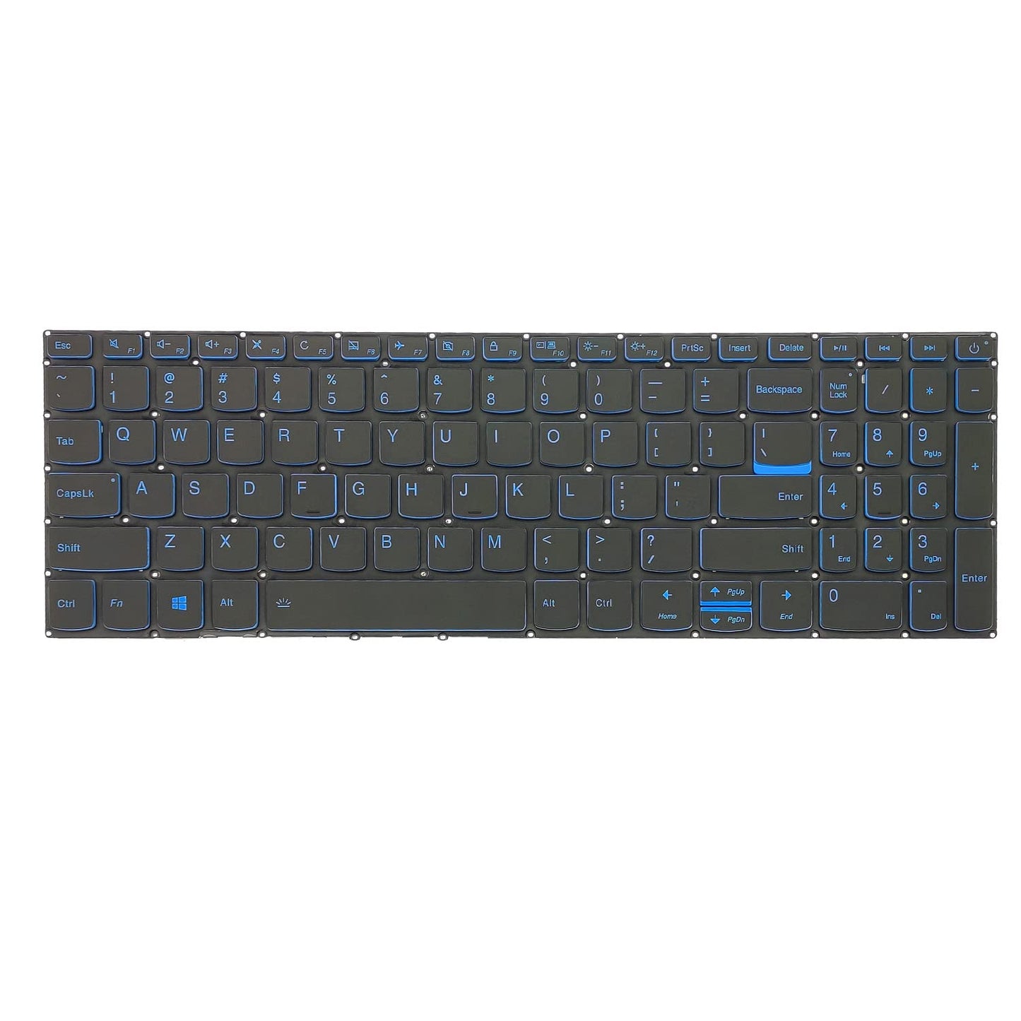 PAEBAI+ Replacement Laptop Keyboard Backlight for Lenovo IdeaPad 320-15abr 320-15iap 320-15ast 320-15ikb 320-15isk L340-15 340C-15 US Layout