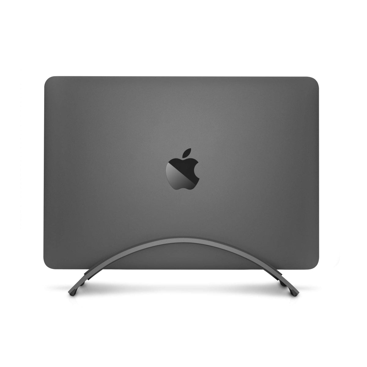 Twelve South BookArc for MacBook, Space-Saving Vertical Desktop Stand, Grey