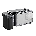 NEEWER Cage and Side Handle Kit Compatible with DJI Osmo Action 5 Pro / 4/3, Vlogging Protective Metal Video Rig with Magnetic Adapter Mount, Cold