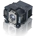 TZRSQL for ELPLP67 Replacement Projector Lamp Bulb for Epson PowerLite Home Cinema 500 707 710HD 750HD EX5210 EX7210 EX3210 EX3212 VS210 VS220 X12