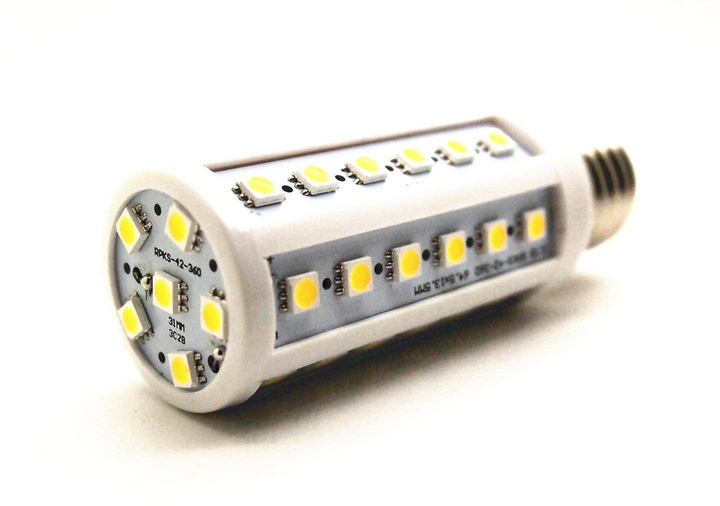 E26 Medium Screw Base ES Fitting LED Light Bulb DC 12V 20V Solar Grids Boat Fishing Lantern Navigation Low Volt Motor Home RV Yacht Bus Ferry Interior