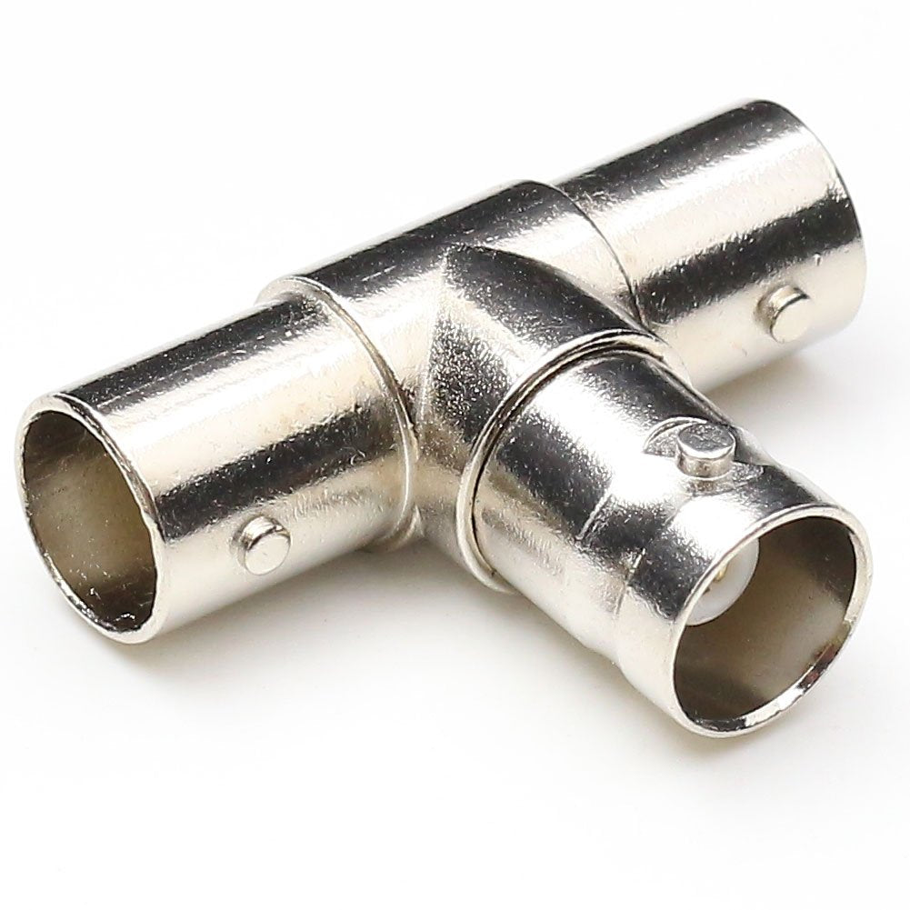 ANHAN BNC Splitter - BNC Tee Coax Adapter RF Coaxial Adapter - 2 Way Female Splitter