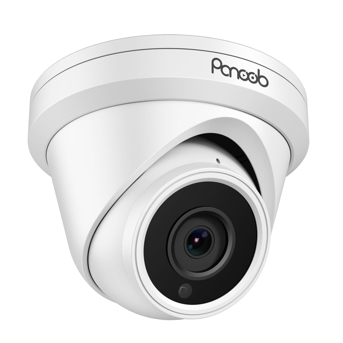 PANOOB POE Outdoor Security Camera 4K 8MP UltraHD Commercial Wired Dome IP Surveillance Camera with Human Vehicle Detection Built-in Microphone IP67