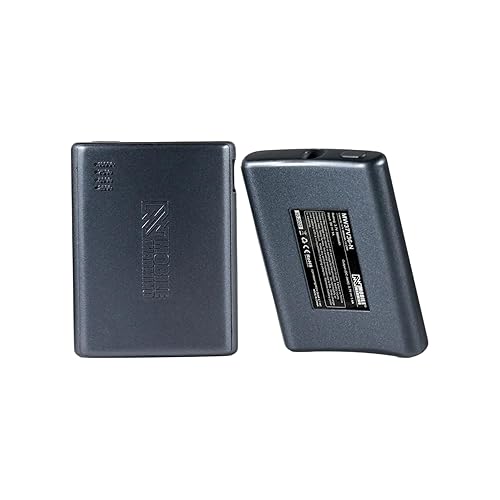 Fieldsheer Mobile Warming Clamshell Powersheer Micro Battery & Cable 3.7V 3600mAh 2-Pack, Black