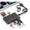 USB C/USB SIM Card Adapter for iPhone - 7 in 2 CAC Reader Military Smart Card Reader & SD/TF/M2/ID/IC/SIM/PIV/Ms Pro Duo Card Reader for iPhone