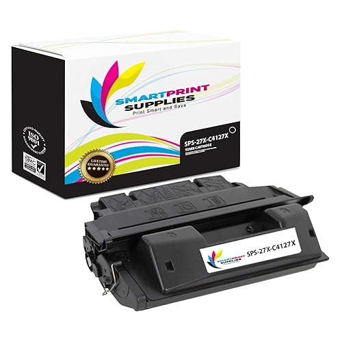Smart Print Supplies Compatible 27X C4127X Black High Yield Toner Cartridge Replacement for HP Laserjet 4000 4050 Printers (10,000 Pages)