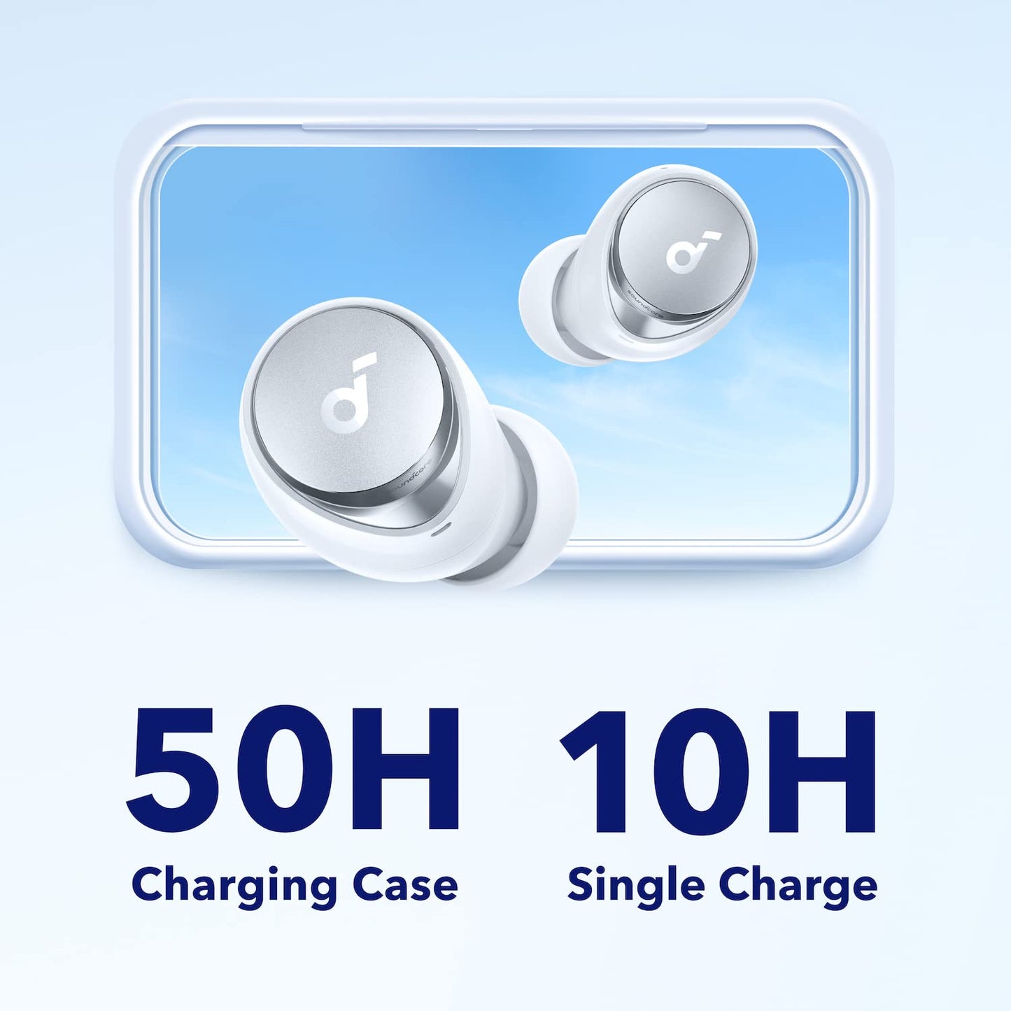 Soundcore by Anker Space A40 Adaptive Active Noise Cancelling Earbuds