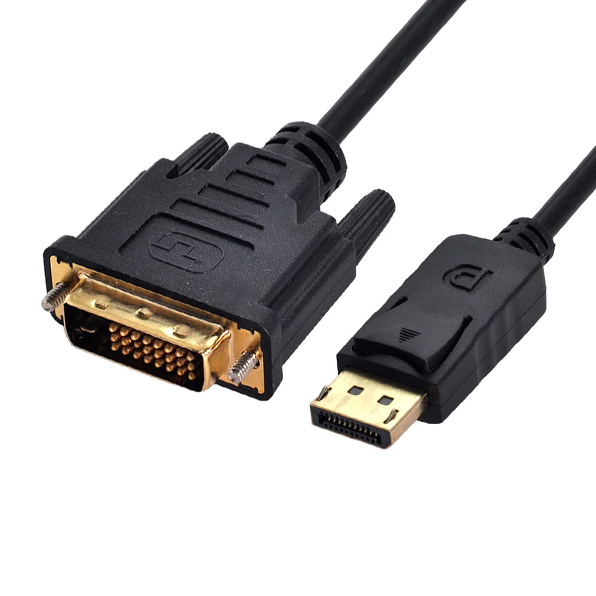 chenyang DisplayPort DP Male Source to DVI Male Single Link Video 1080p 60hz Cable 6ft 1.8m for DVI Monitor