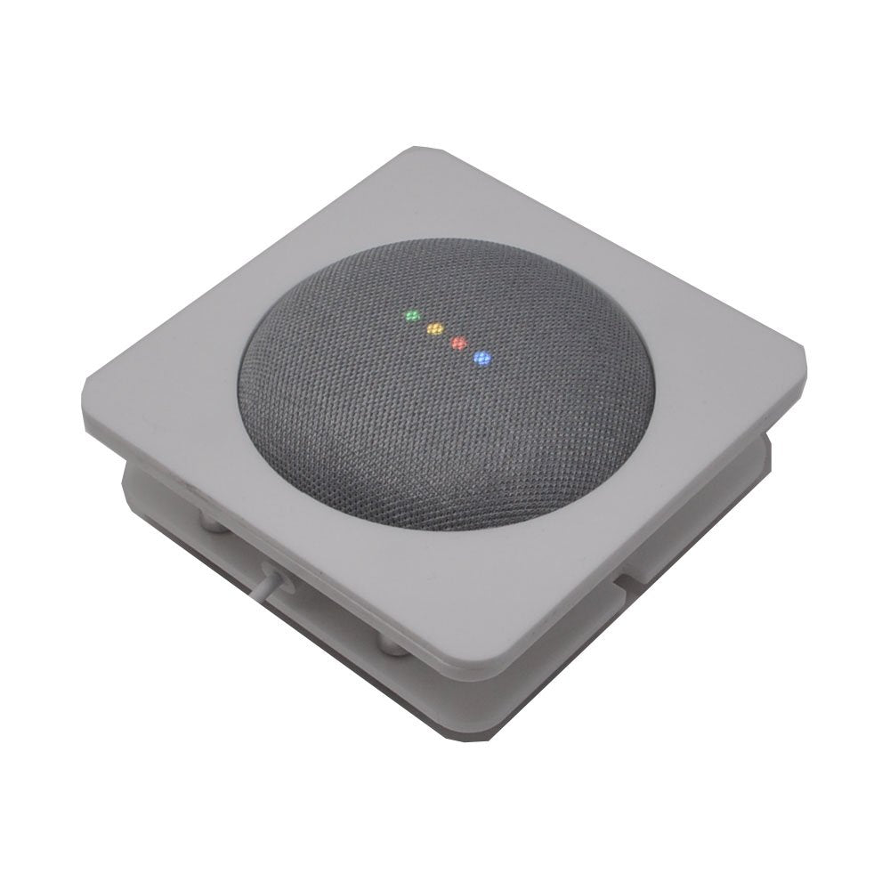 TABcare Google Home Mini Nest Mini Anti-Theft Security Wall Mount Kit (White)