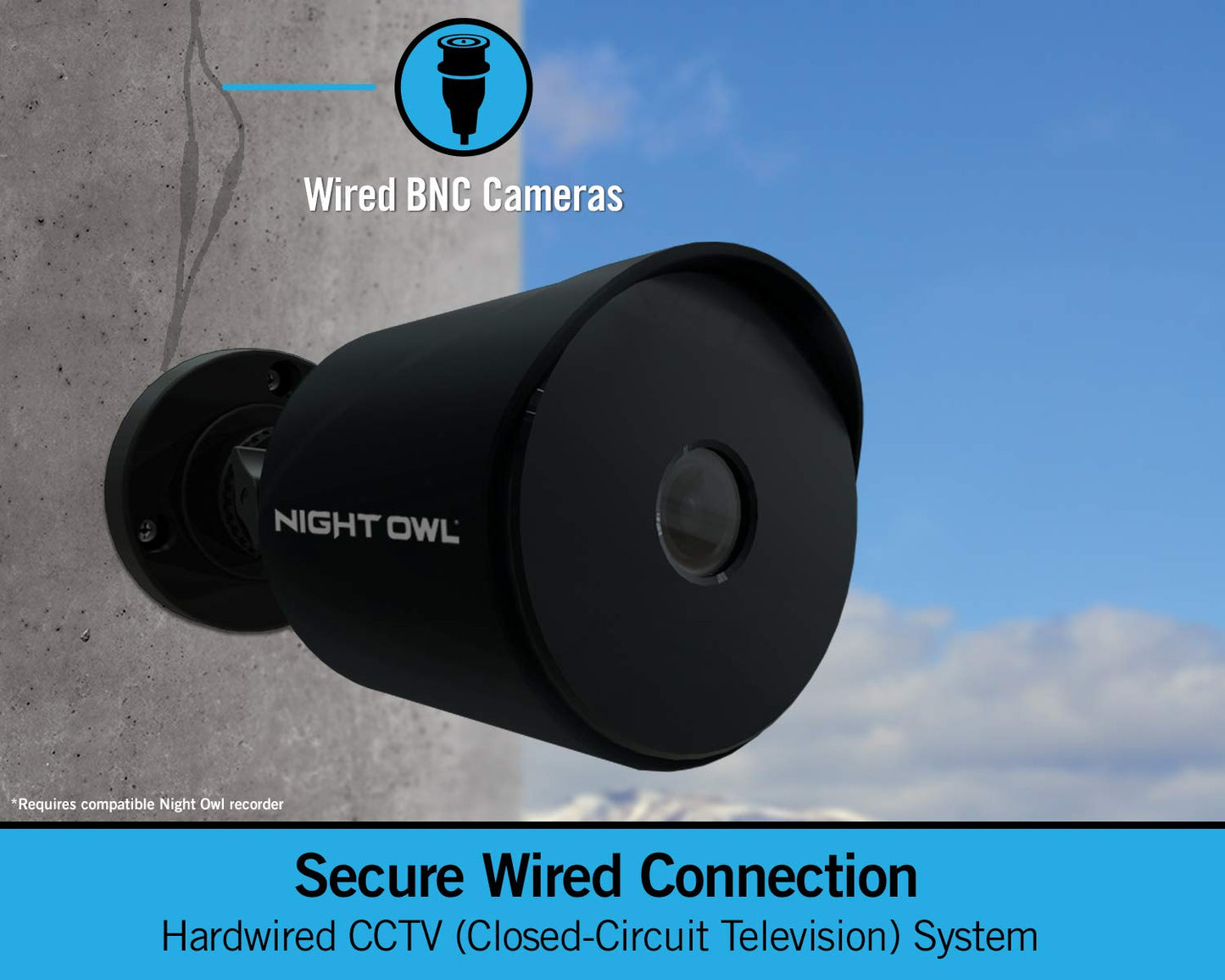 Night Owl 1080p HD Wired Indoor/Outdoor Add-On Cameras, 100 ft. of Night Vision, Wide Viewing Angle and Color Night Vision (2-Pack)