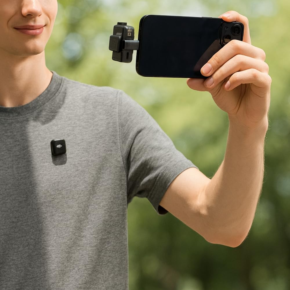 Type-C Adapter Compatible with DJI Mic 2 Receiver - Mobile Audio Connector Compatible with Android Phones and Tablets (Not for Mic Mini/Mic 1)