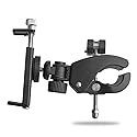 GRIFITI Nootle Quick Release Pipe Clamp and Universal Phone Mount Adjustable for iPhone, Smartphone, Galaxy, Pixel, Andriod, HTC One, Nokia, Fits