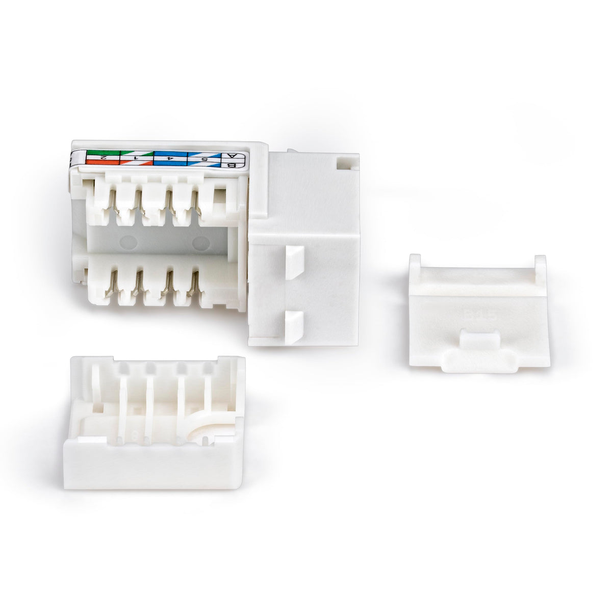 StarTech Cat6 Keystone Jack 24-Pack, UTP, 90 110 Punch Down, White