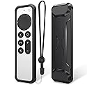 Fintie Protective Case for Apple TV Siri Remote 2021 2022 - Soft TPU Lightweight Anti Slip Shockproof Cover for for Apple TV 4K / HD Siri Remote