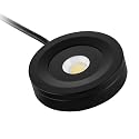 CNBRIGHTER LED Cabinet Light,Bathroom Porch Lights,3W COB Dimmable IP65 Waterproof,Surface Mounted Aluminum Ceiling Spot Lights for Display