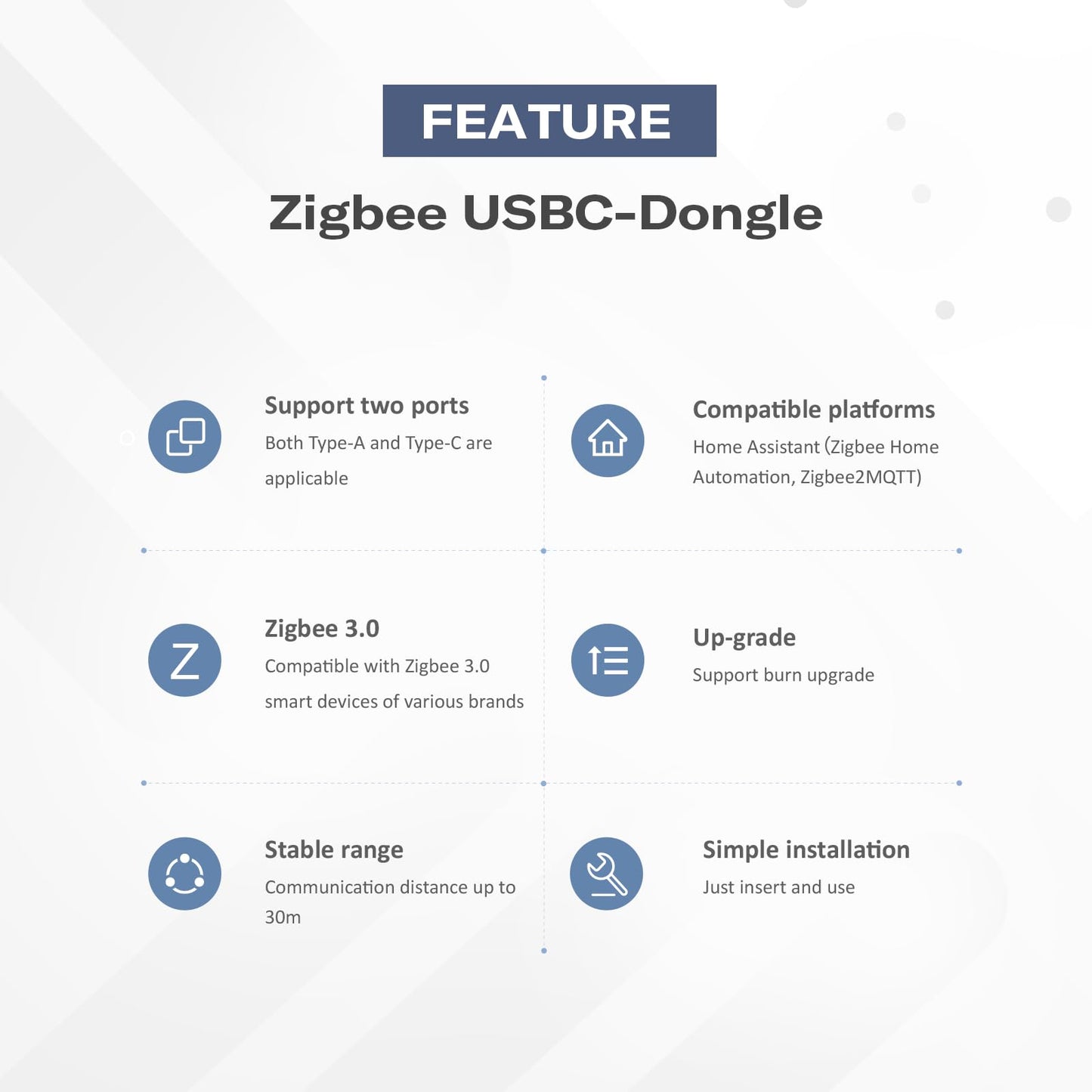 THIRDREALITY Zigbee 3.0 USBC-Dongle, Universal Zigbee USB Stick, Compatible with Zigbee2Mqtt