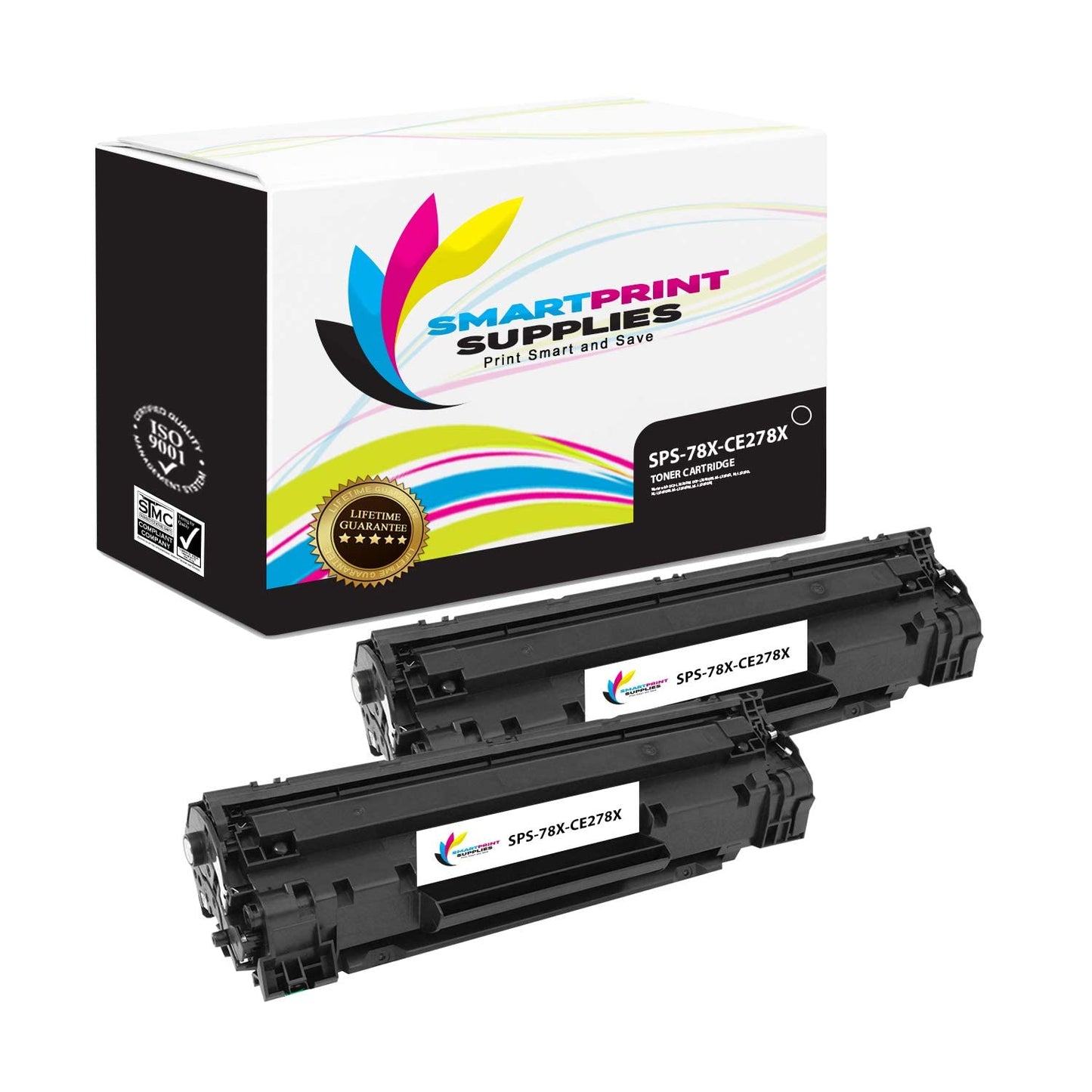 Smart Print Supplies Compatible 78X CE278X Black High Yield Jumbo Toner Cartridge Replacement for HP Laserjet 1600 P1606DN Printers (3,000 Pages) - 2