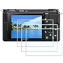 Alpha ZV-E10 Screen Protector for Sony ZVE10 (Not Fit ZVE10 II )Camera(for Accessories) with Hot Shoe Cover,HUIPUXIANG 0.3mm High Definition 9H