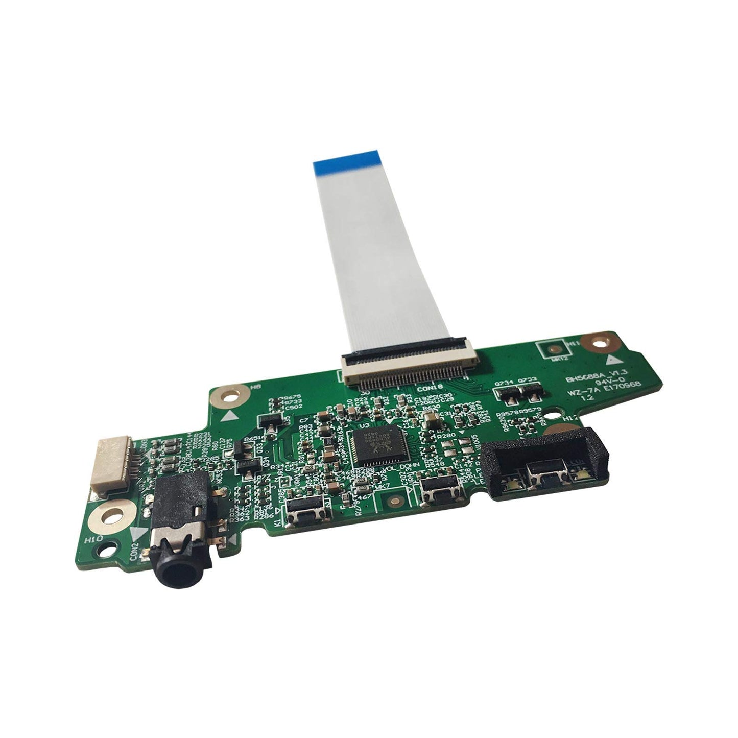 Rinbers Laptop Audio Board with Cable Replacement for Lenovo Chromebook 11 300e 1st Gen 81H0 and N23 Yoga Chromebook ZA26 5A50Q94004 5A50Y95951