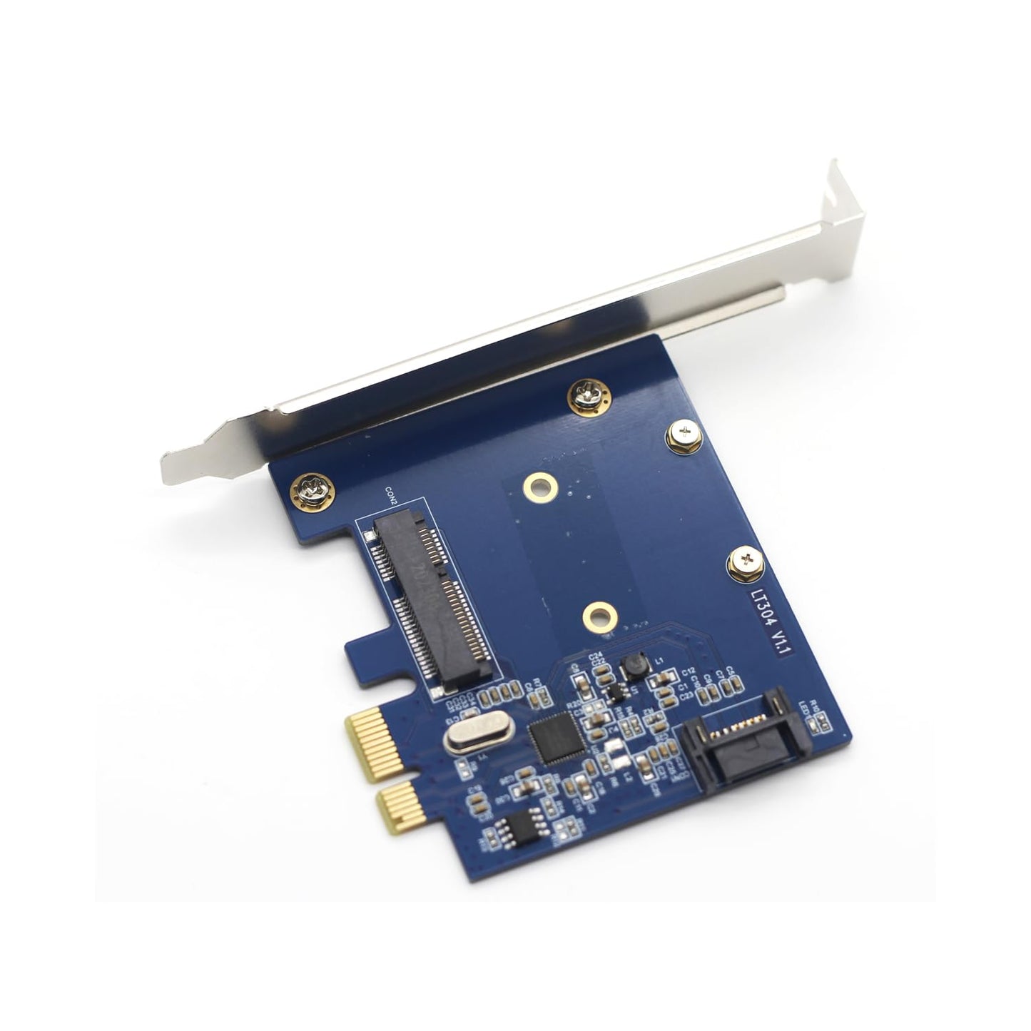 PCI-E to mSATA SSD+SATA3 Combo Expansion Converter Adapter PCIe to SATAIII Card