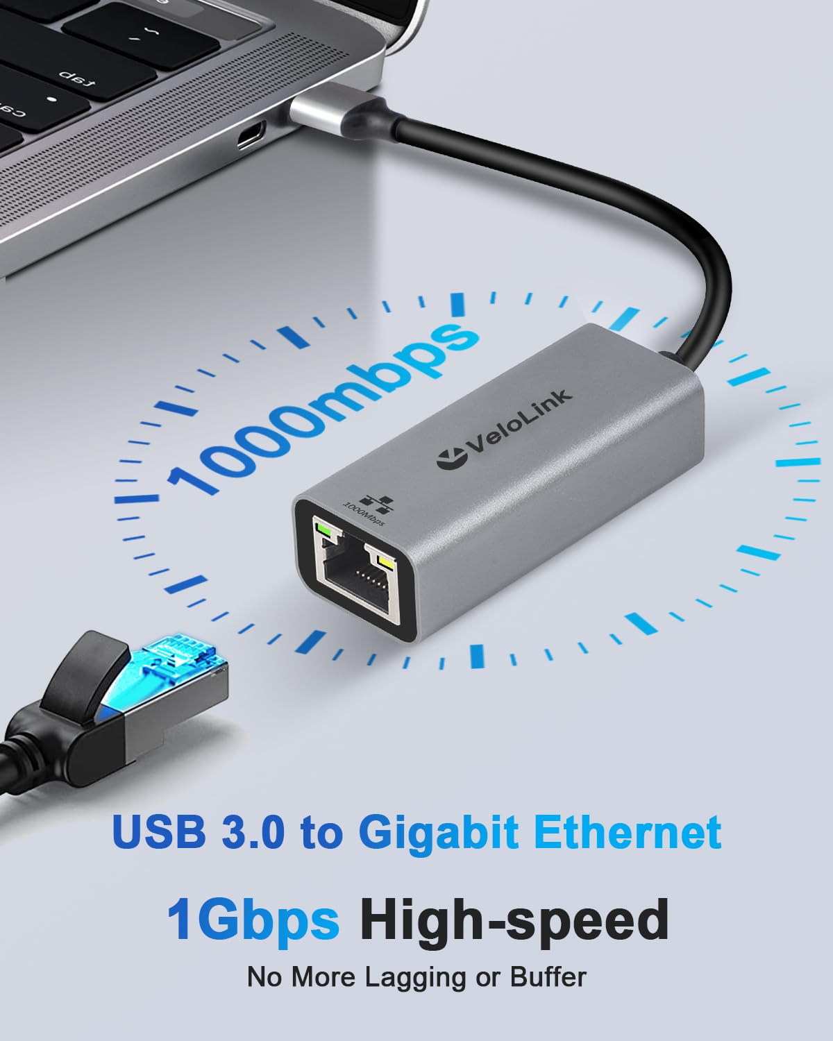 USB to Ethernet Adapter,Ethernet to USB,USBA to RJ45 for Nintendo Switch 2,Gigabit Ethernet Adapter, LAN Network for Laptop