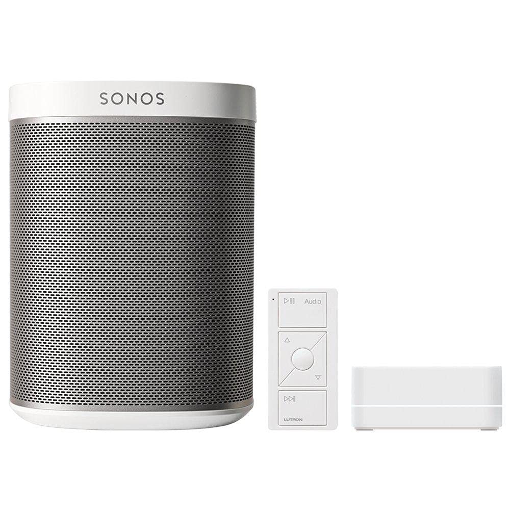 Lutron Pico Remote for Audio, Works with Sonos (Caseta Smart Hub Required), Raise/Lower Volume, Pause and Skip Tracks, For Table Top or Wallmount Use