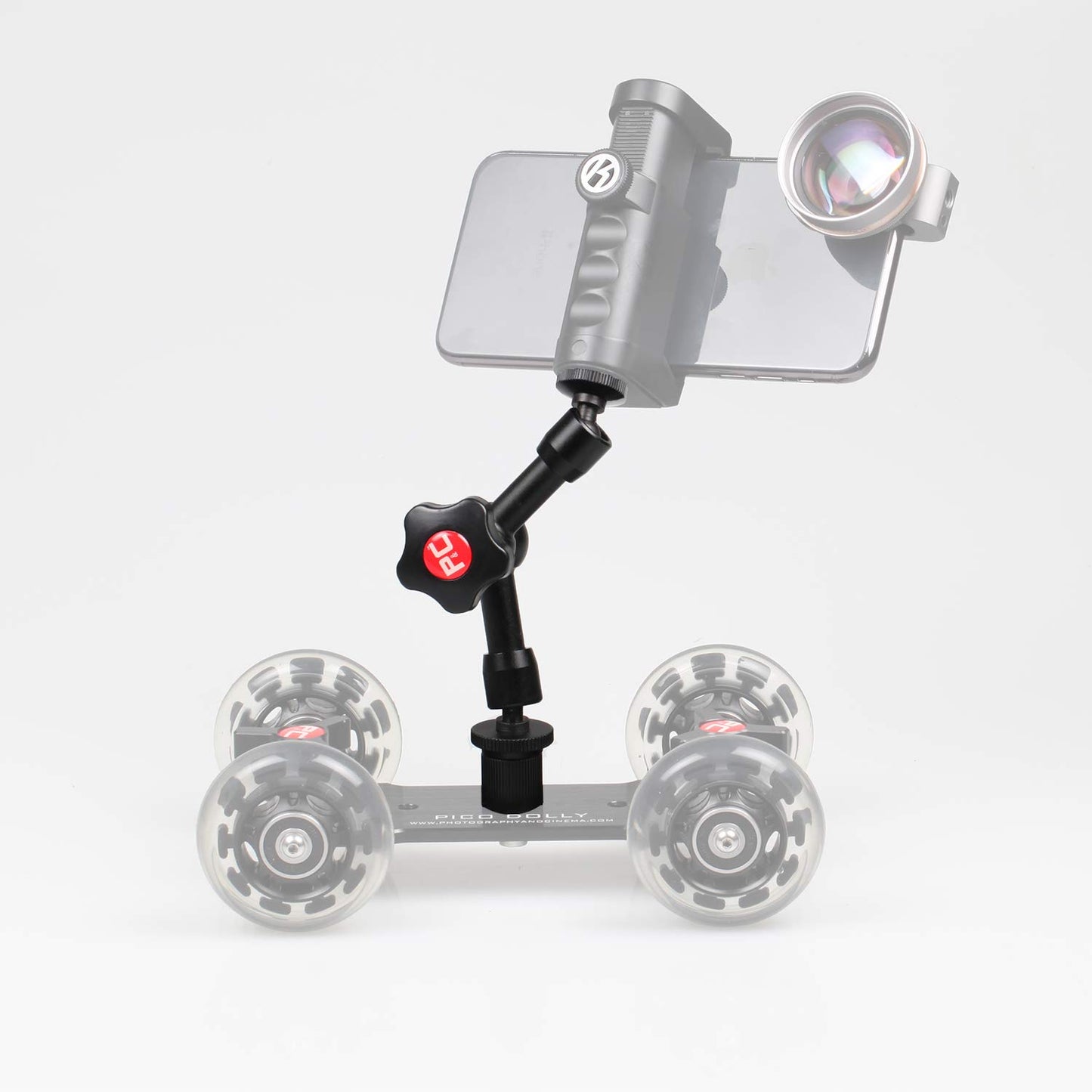 7" Friction Arm 360 Degree Adjustable with Cold Shoe Mount 1/4" Tripod Screw for DSLR Camera Rig, LCD Monitor, DV Monitor, LED Lights, Flash Light
