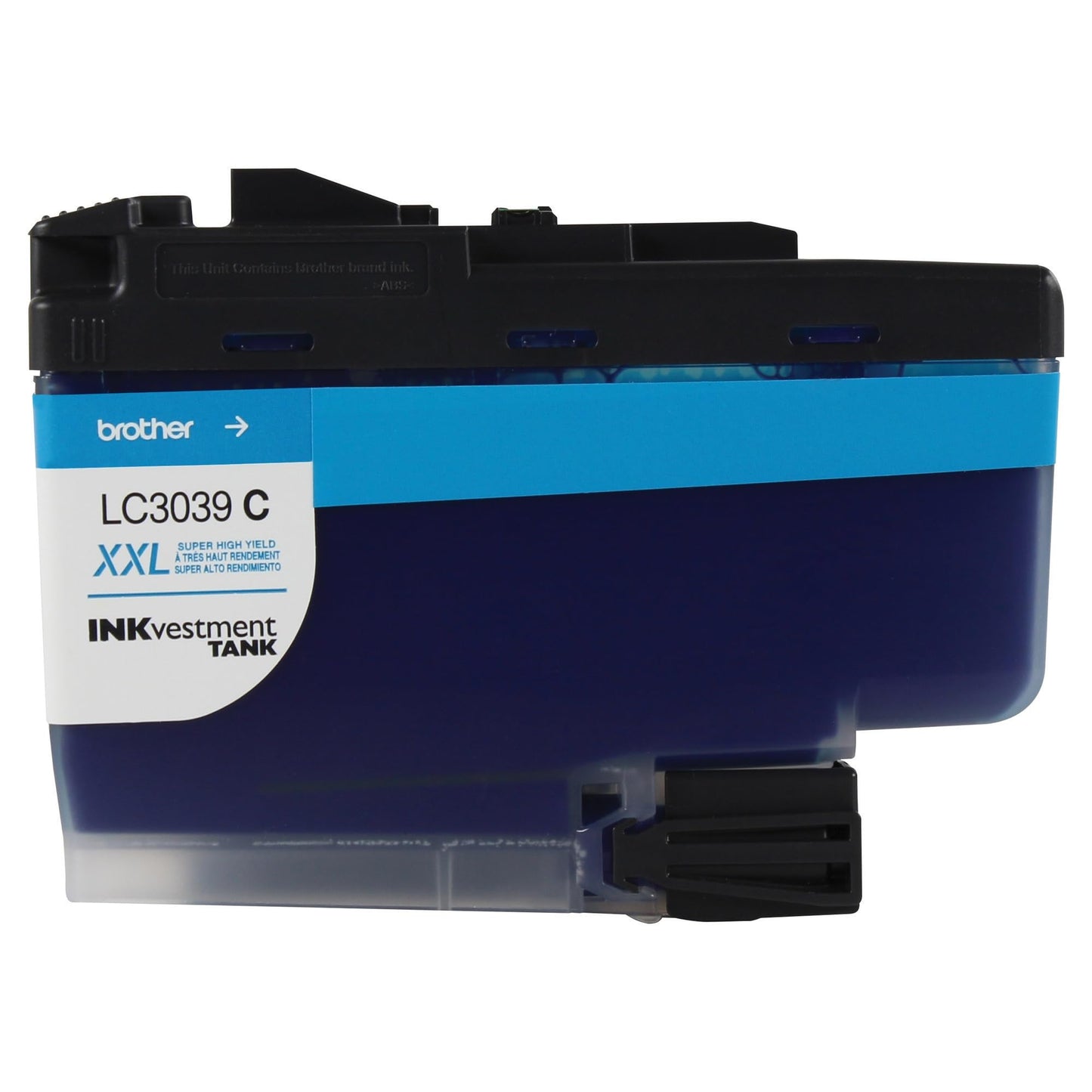 Brother Genuine LC3039C, Single Pack Ultra High-Yield Cyan INKvestment Tank Ink Cartridge, Page Yield Up to 5,000 Pages, LC3039, Amazon Dash