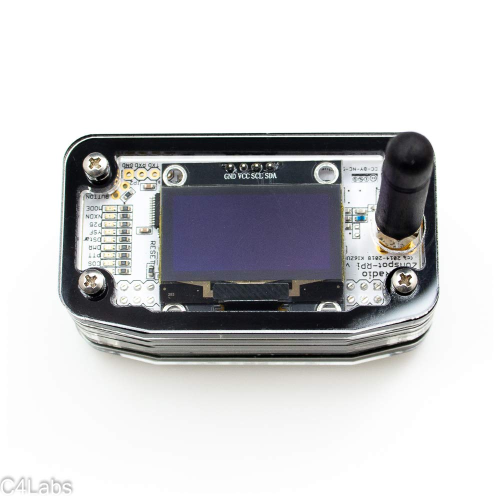 ZRZ-1AS case for Raspberry Pi Zero/Zero W & ZUMspot with Attached 1.3? OLED