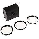 Fotodiox Filter Kit, UV, Circular Polarizer, Soft Diffuser, 55mm for Canon, Nikon, Sony, Olympus, Pentax, Panasonic Camera Lenses.