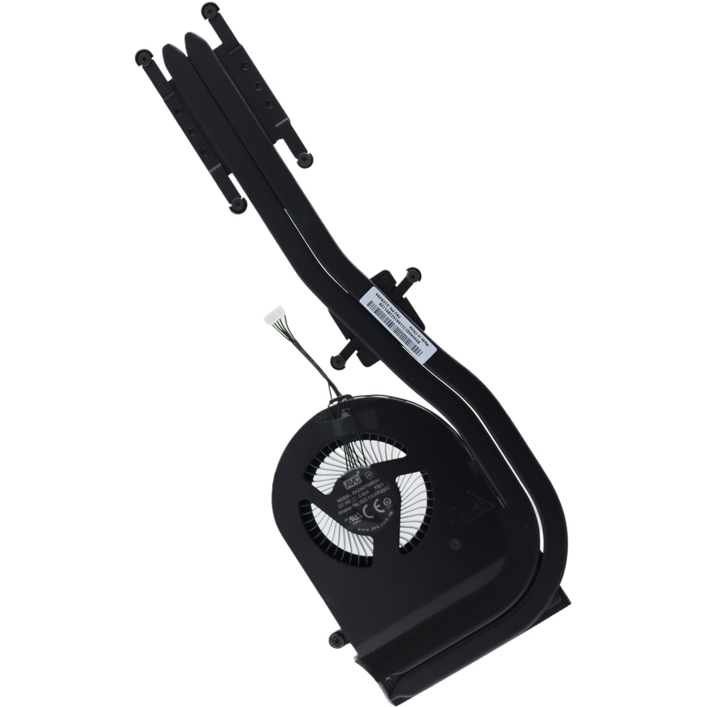 Deal4GO CPU Cooling Fan w/Heatsink Thermal Pad Assembly 01ER495 01ER496 Replacement for Lenovo Thinkpad T580 P52s (Discrete GPU Graphics)