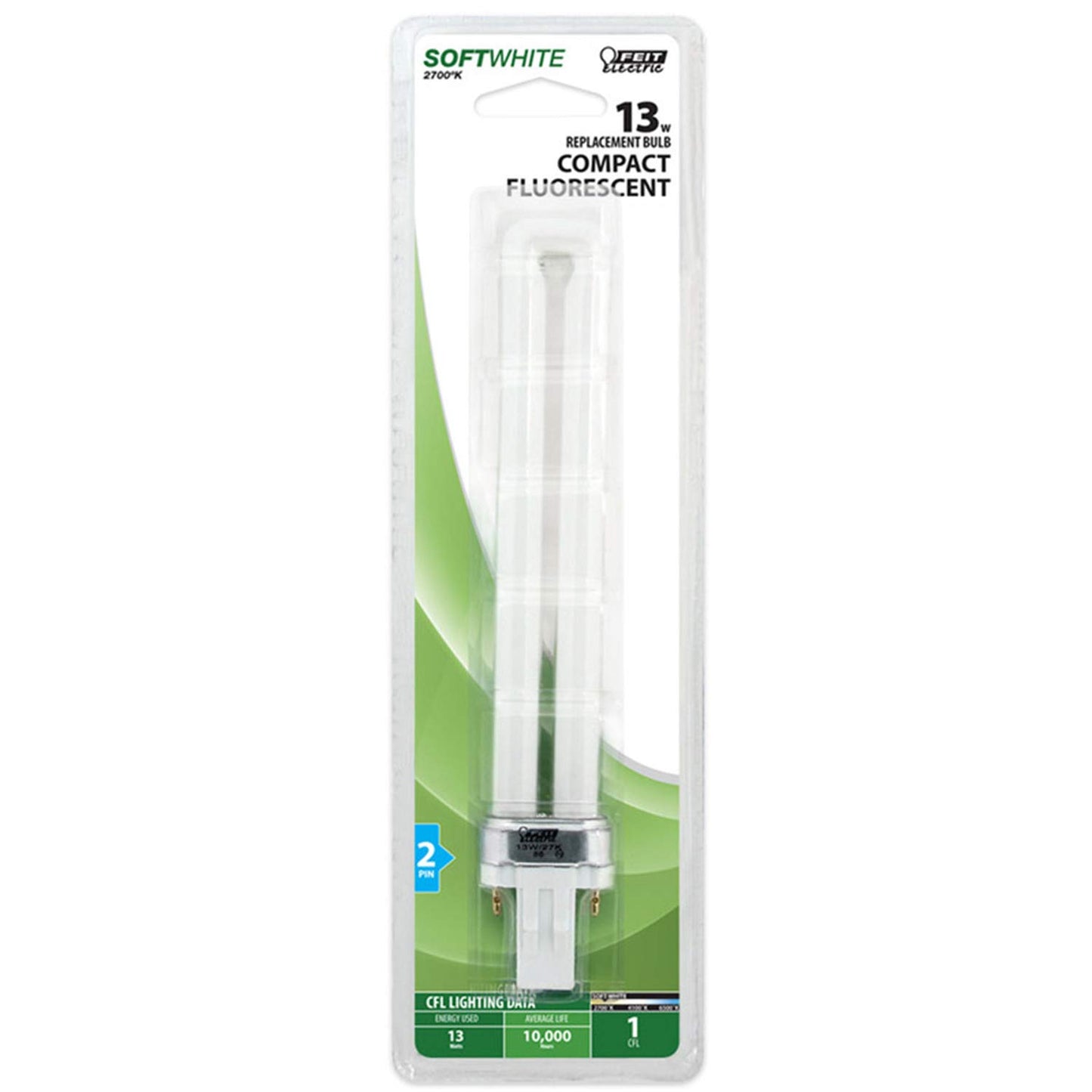 Feit Electric Compact Fluorescent 2 Pin Light Bulbs