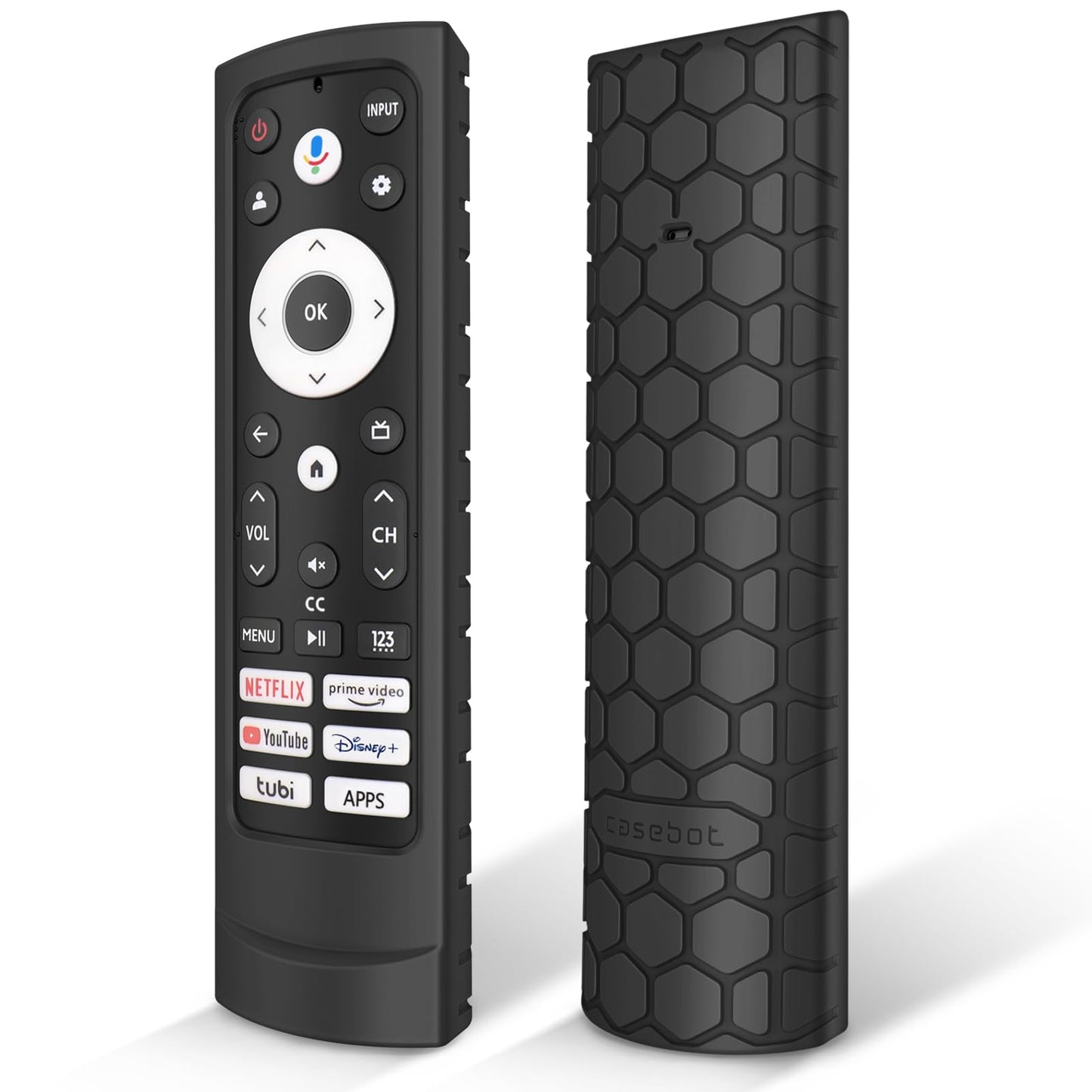 Fintie Protective Case for 2023 Hisense Voice Remote ERF3A90, Light Weight Kids-Friendly Anti Slip Shockproof Silicone Cover for Hisense A4 A6 U6 U7
