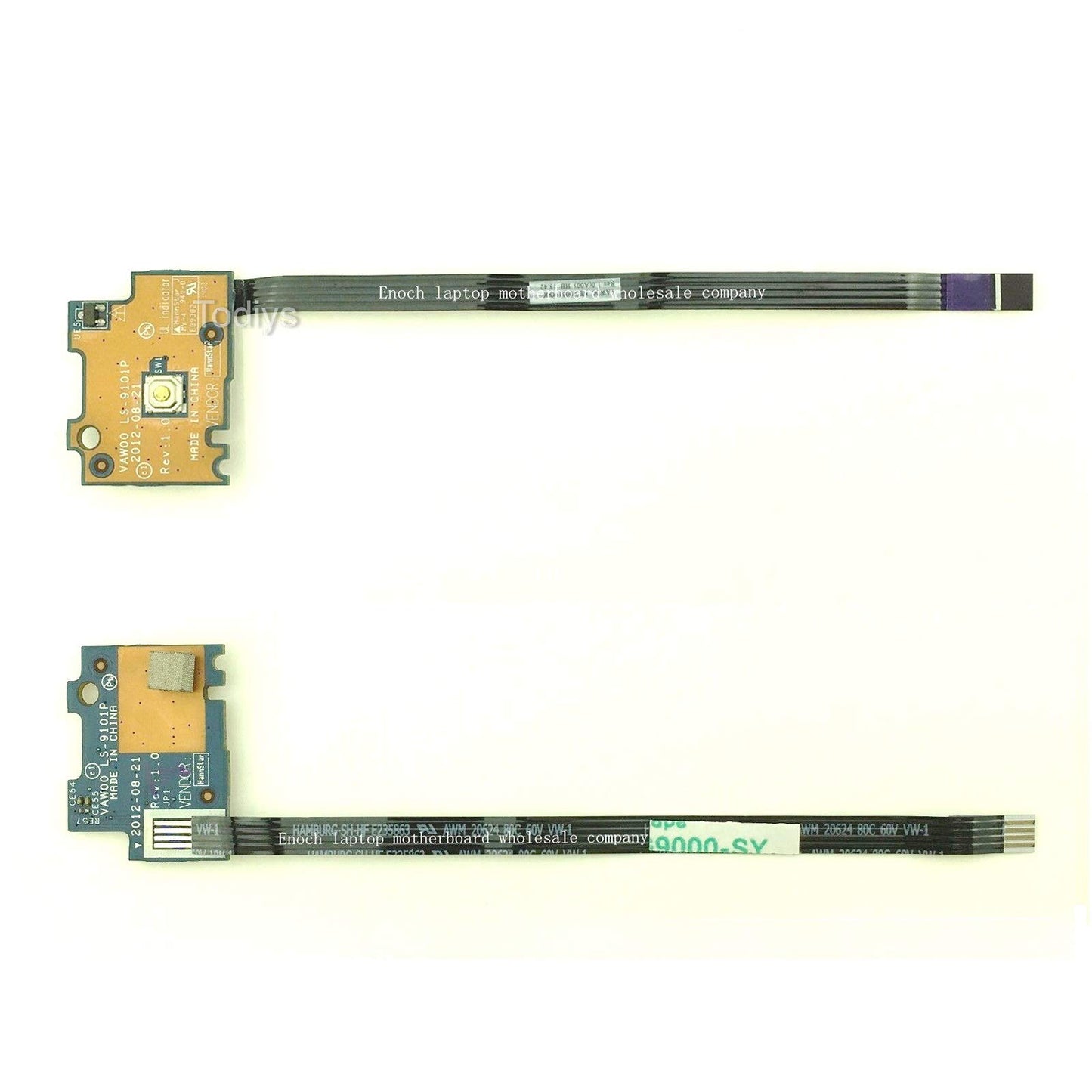 Power Button Switch Board Replacement for Dell Inspiron 15 3521 3531 3537 P28F 15R 5521 5537 i15RM-5122SL M531R 5535 Vostro 2521 V2521 Latitude 3540