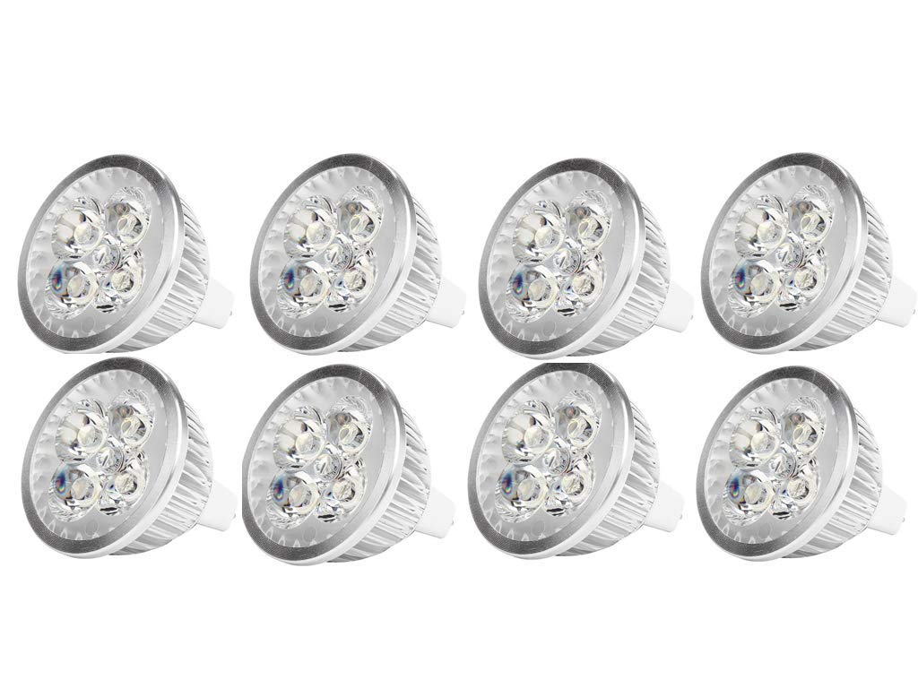 4W LED MR16 Bulbs 12V 4W LED Spotlight Bulb for Landscape Track Light, MR16 GU5.3 Base,12 Volt,4W(35W Equivalent Halogen Replacement),Cool White