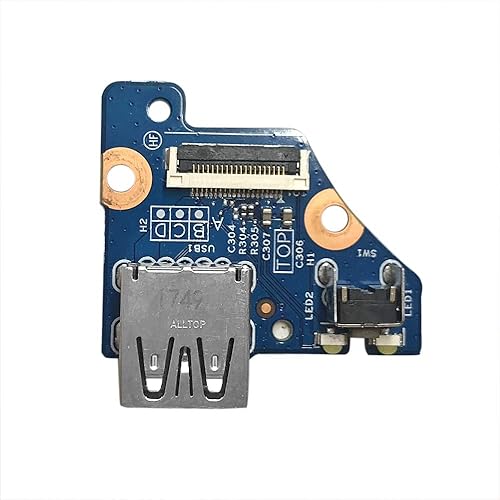 GinTai Laptop USB 3.0 Power Button Board for HP Envy x360 15m-cn0011dx 15m-cn0012dx 448.0ED01.0011/15-CN 15M-CN 15-CP 15M-CP 15-cp0053cl 15-cp0008ca
