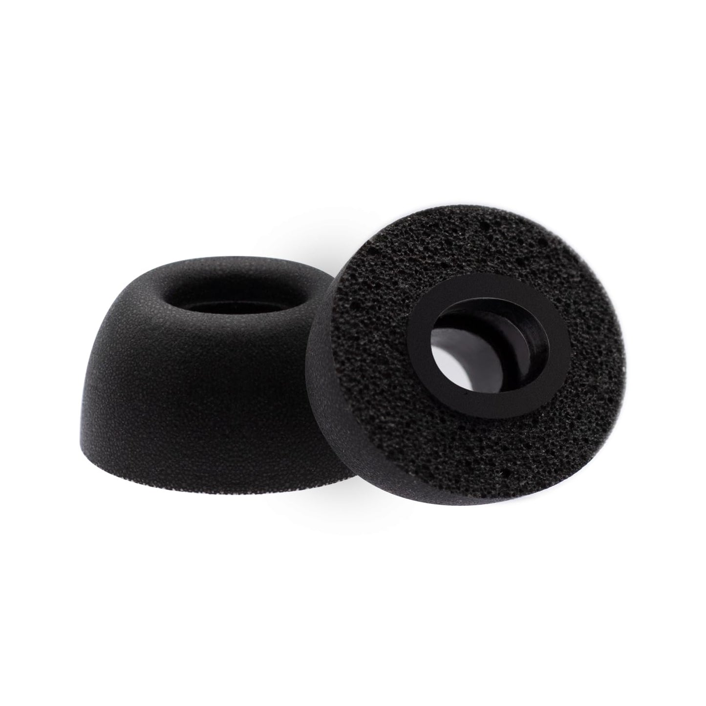 Klowcok Replacement Foam Ear Tips for TOZO NC20 / NC20 Pro Earbuds, Memory Foam Tips Compatible with TOZO NC3 Earbuds, 3 Pairs (S/M/L) Black